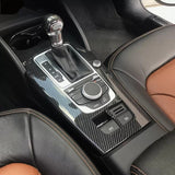 Sans démarrage sans clé Garniture de console centrale type carbone pour AUDI A3 8V (2012 - 2020)