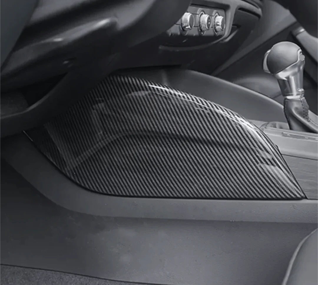 Avec démarrage sans clé / Garnitures latérales Garniture de console centrale type carbone pour AUDI A3 8V (2012 - 2020)
