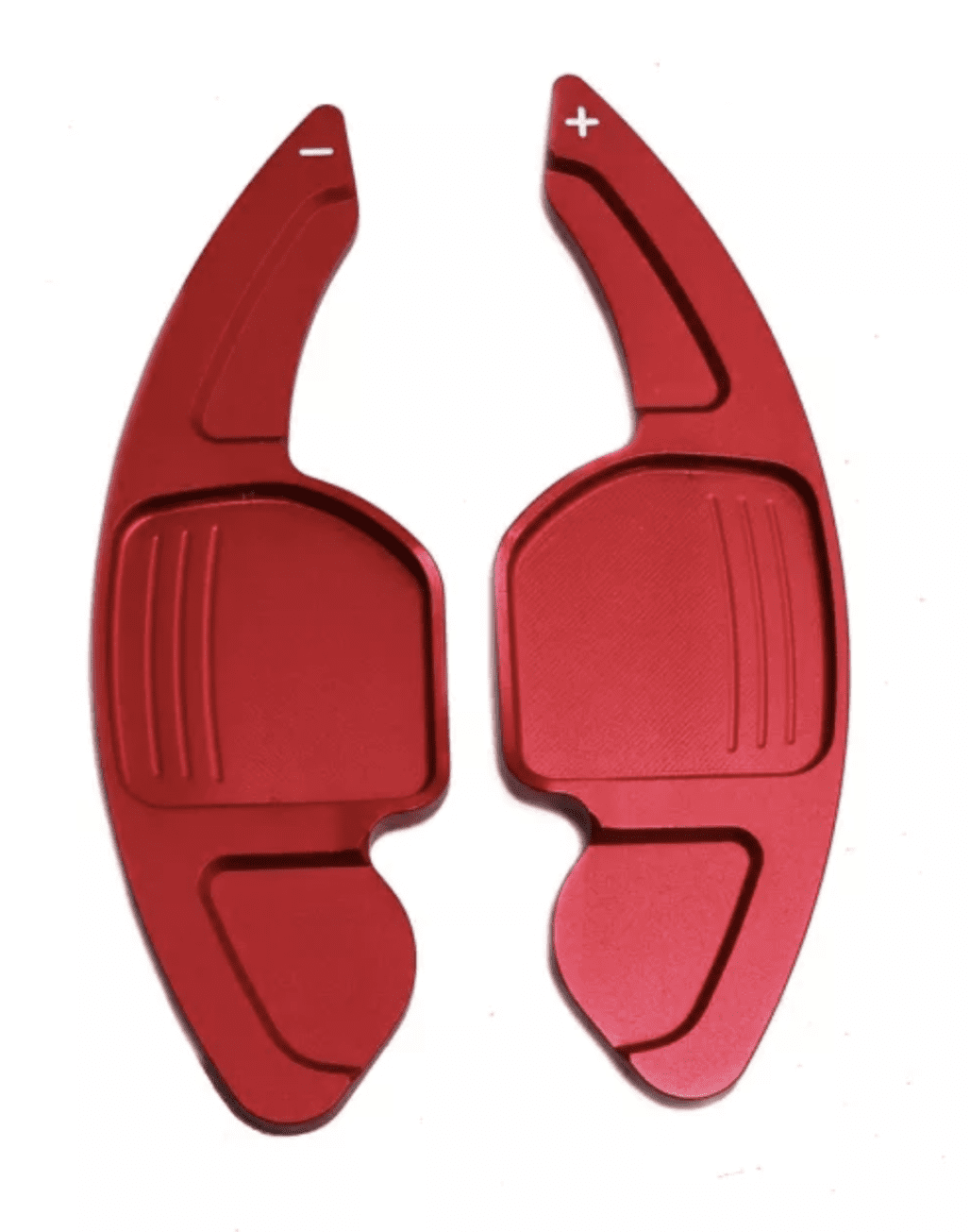 Rouge Palettes au volant Performance en Aluminium pour AUDI